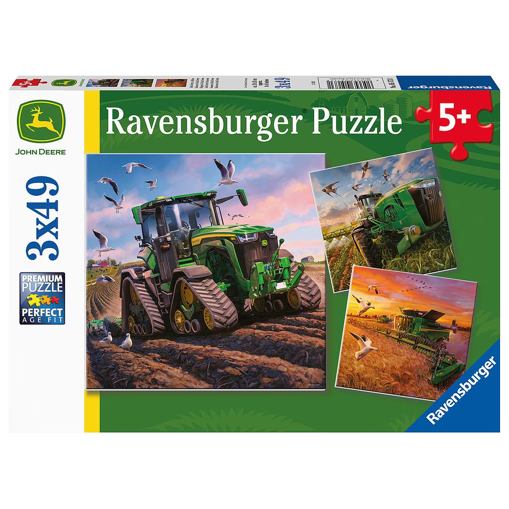 Ravensburger Puzzle 3x49 pc John Deere Season