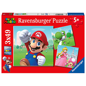 Ravensburger puzzle 3x49 pc Super Mario