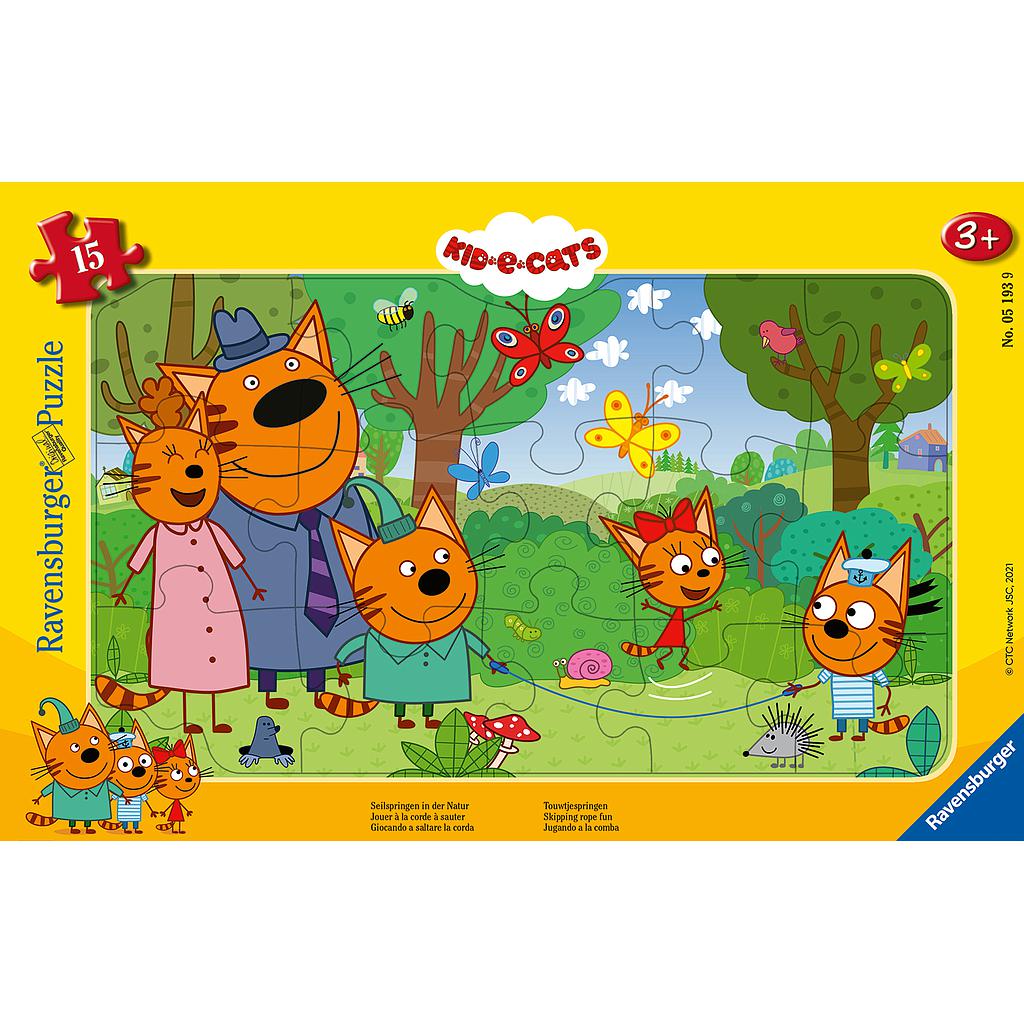 Ravensburger small plate puzzle 15 pc Cats