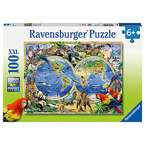 Ravensburger Puzzle 100 pc Animals of the World