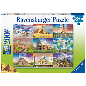 Ravensburger puzzle 200 pc Monuments