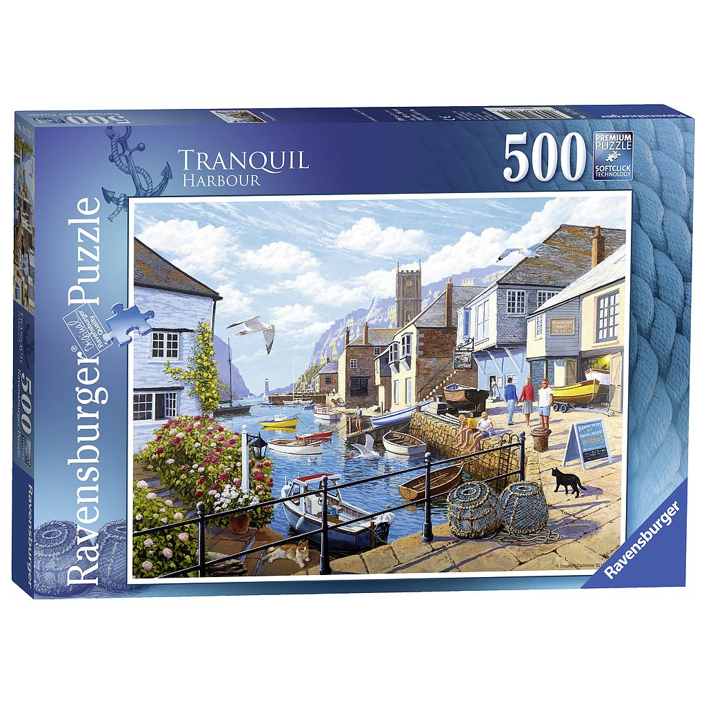 Ravensburger puzzle 500 pc Port of Tranquil