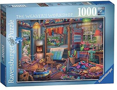 Ravensburger puzzle 1000 pc Weaver's Workshop