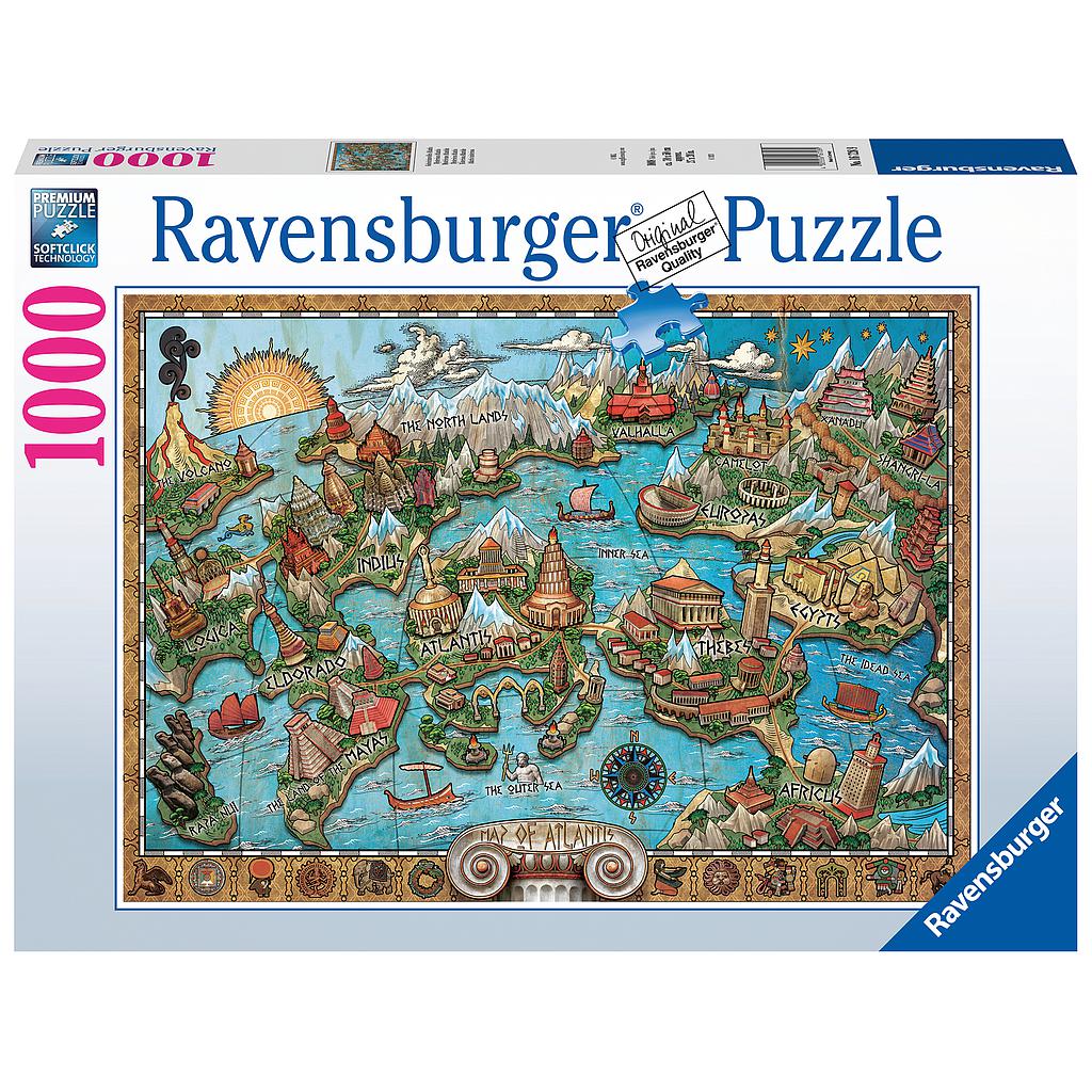 Ravensburger Puzzle 1000 pc Atlantis