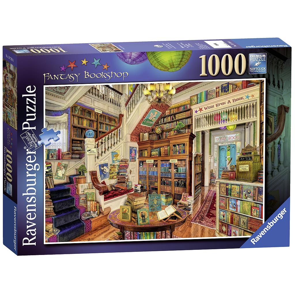 Ravensburger Puzzle 1000 pc Fantastic Bookstore