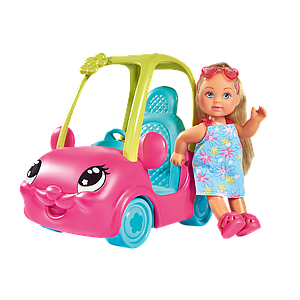 Simba Doll Evi With A Cute Car 