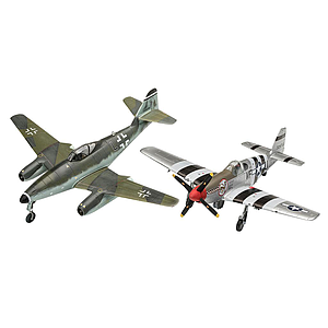 Revell Combat Set Messerschmitt Me262 &amp; P-51B Mustang 1:72