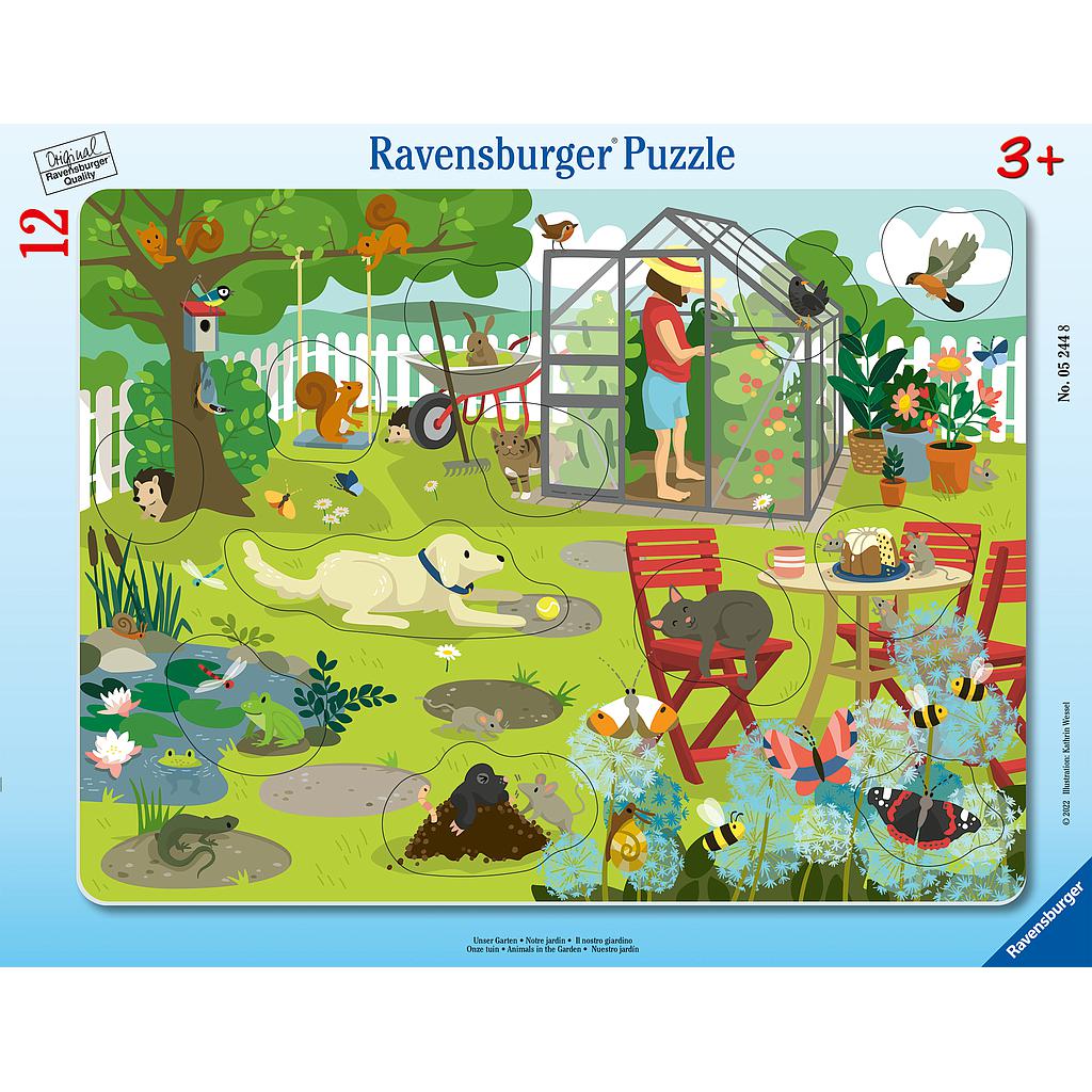 Ravensburger Frame Puzzle 12 pc Our Garden