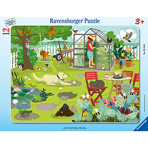 Ravensburger Frame Puzzle 12 pc Our Garden