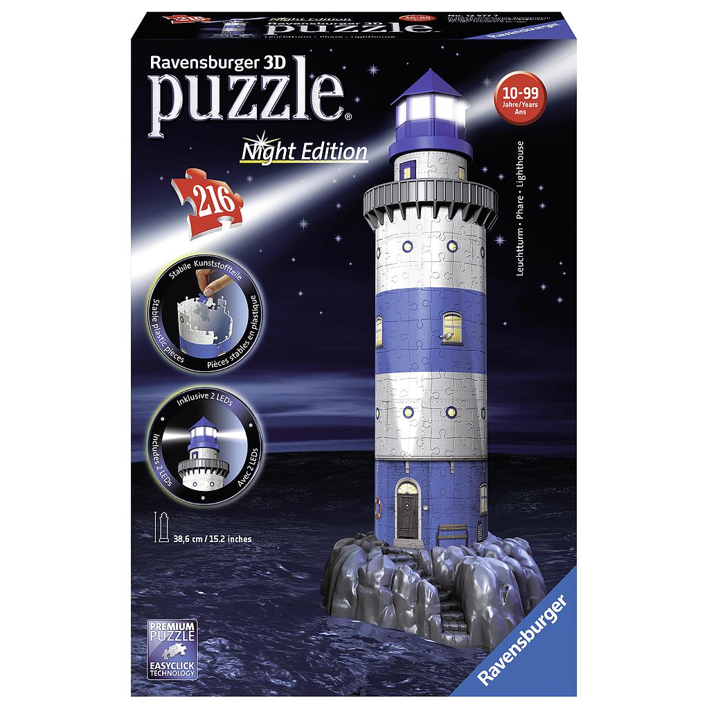 Ravensburger 3D Puzzle Lighthouse Night Edition