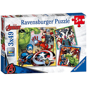 Ravensburger Puzzle 3x49 pc Marvel Avengers