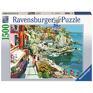  
Ravensburger puzzle 1500 pc romance Cinque Terras