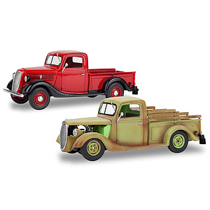 Revell Plastic Model 1937 Ford Pickup Street Rod with Surf Board 1:25