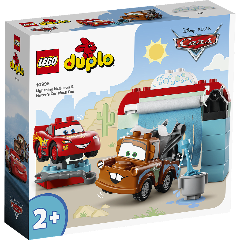 LEGO DUPLO Lightning McQueen & Mater's Car Wash Fun