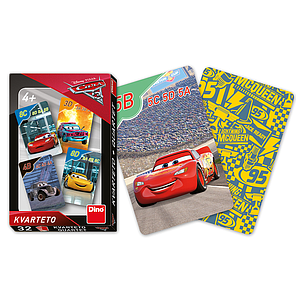 Dino mängukaardid Kvartett Cars II