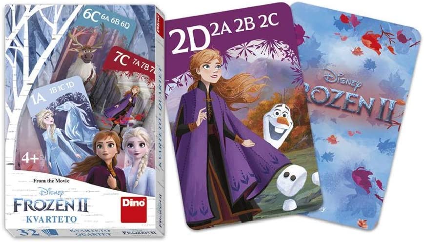 
Dino Playing Cards Quartet Frozen II