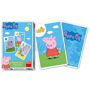 Dino Playing Cards Black Peter Peppa Pig