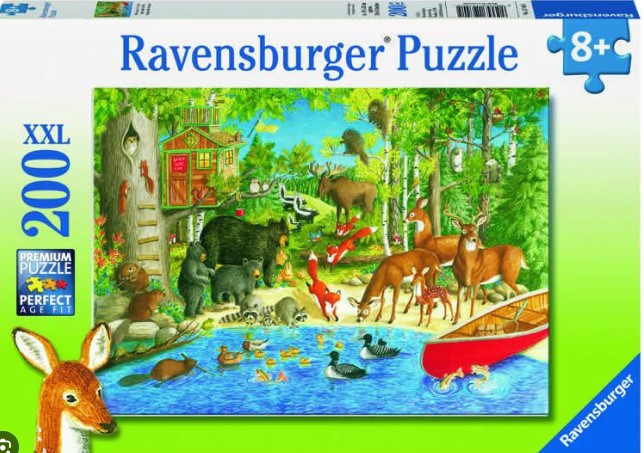 Ravensburger  Puzzle 200 pc Woodland Friends