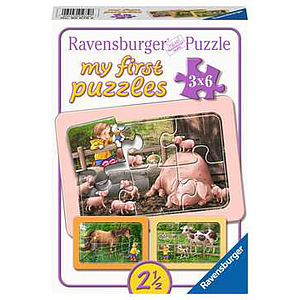 Ravensburger my first puzzle 3x6 pc