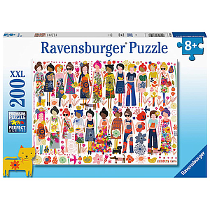 Ravensburger Puzzle 200 pc Flowers and Friends