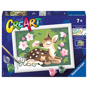
Ravensburger Paint by Numbers Floral Fawn