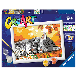Ravensburger Paint by Numbers Autumn Cats