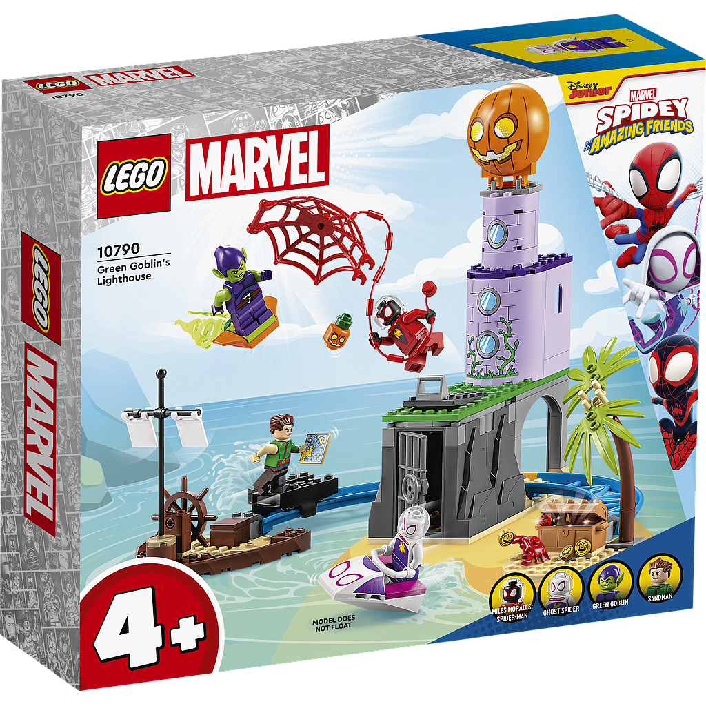 LEGO Team Spidey at Green Goblin's Lighthouse