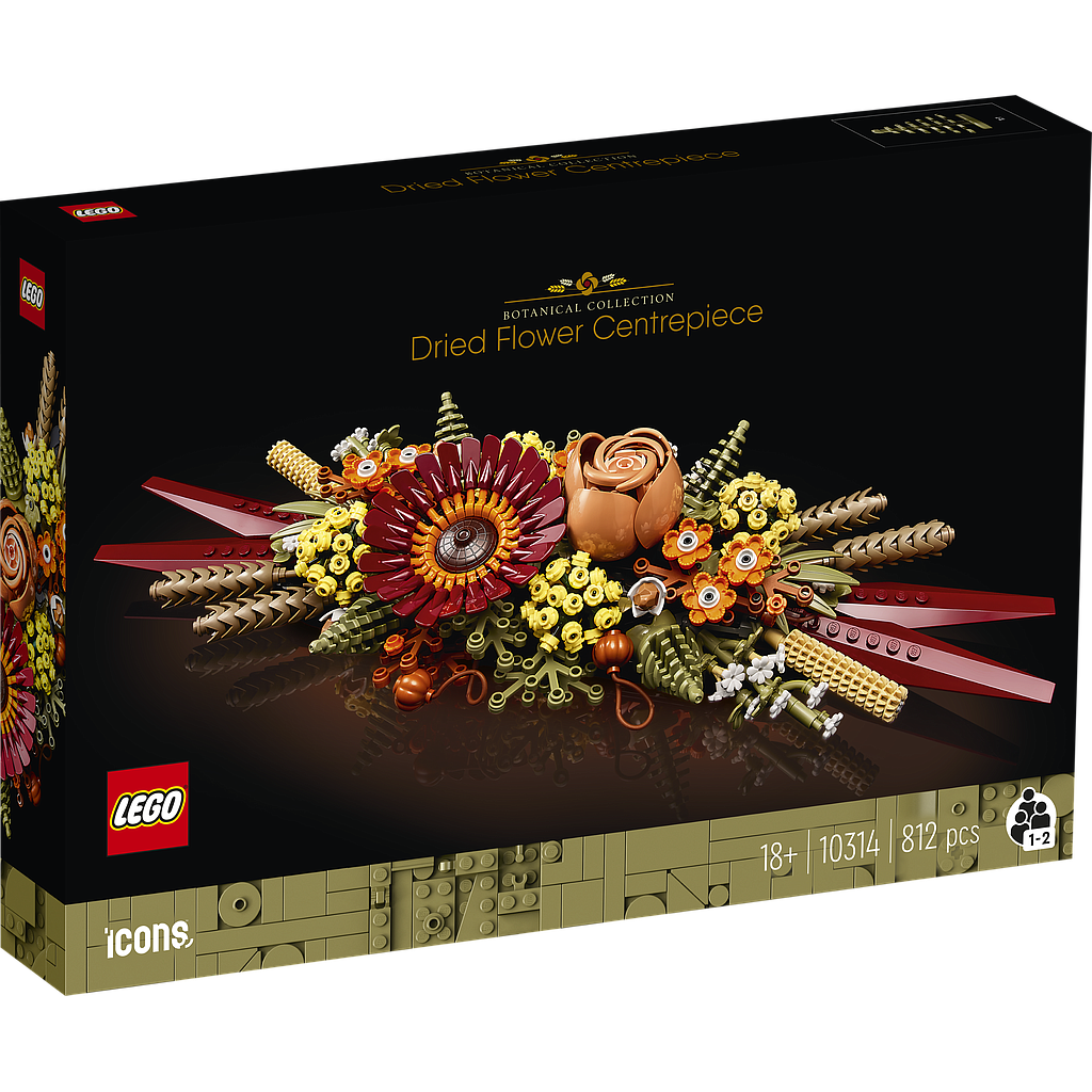 LEGO Botanical Collection  Dried Flower Centerpiece