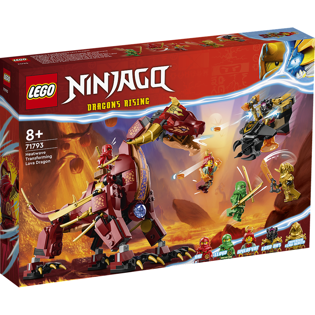 LEGO Ninjago Heatwave Transforming Lava Dragon