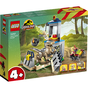 LEGO Jurassic World Velociraptori põgenemine