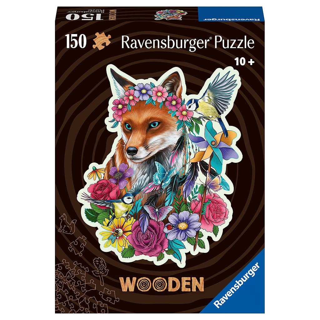 Ravensburger Wooden Puzzle 150 pc Colorful Fox