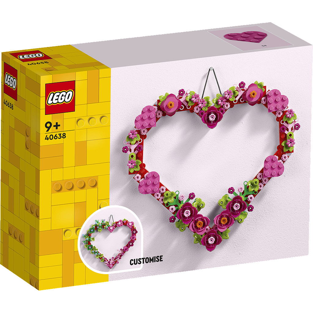 LEGO Icons Heart Ornament