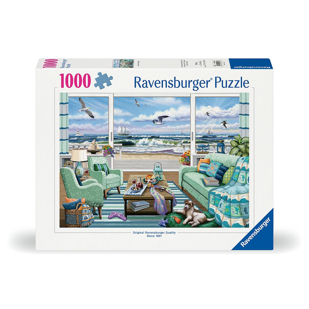 Ravensburger Puzzle 1000 pc  Beachfront Getaway 
