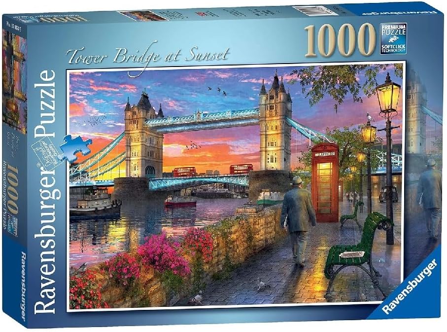 Ravensburger Puzzle 1000 pc Tower Bridge At Sunset
