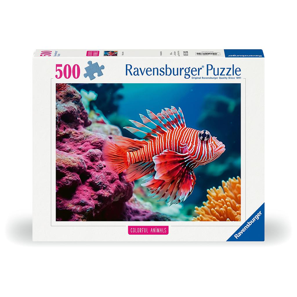 Ravensburger Puzzle 500 pc Red Lionfish