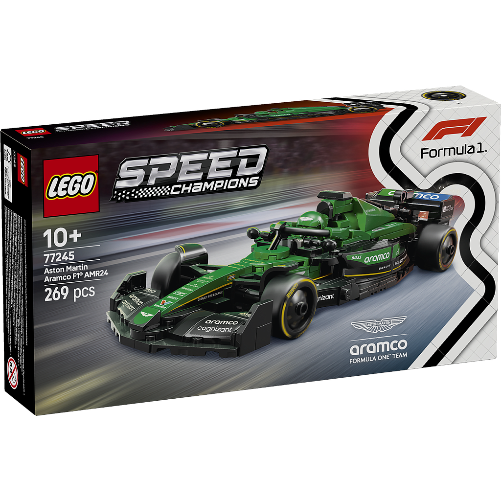 LEGO Speed Champions Aston Martin Aramco F1 AMR24 Race Car