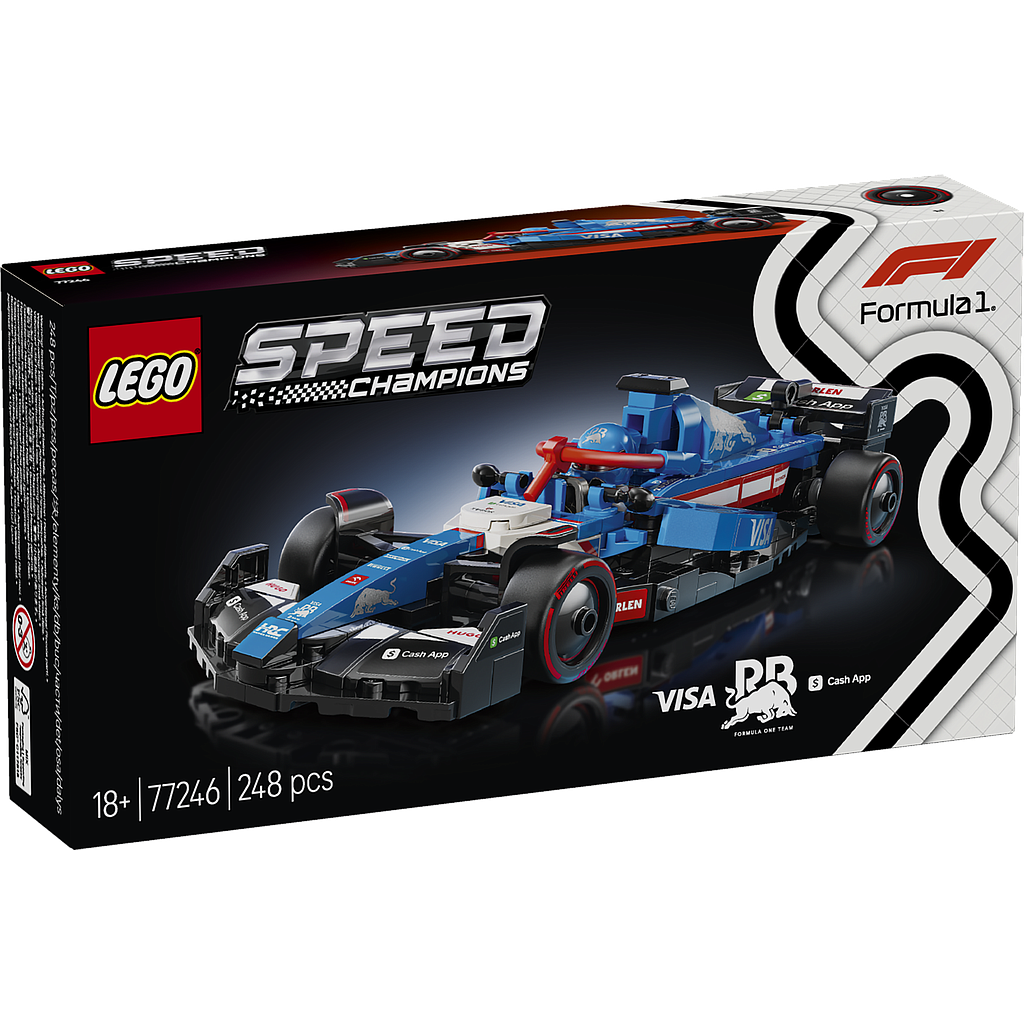 LEGO Speed Champions Visa Cash App RB VCARB 01 F1 Race Car