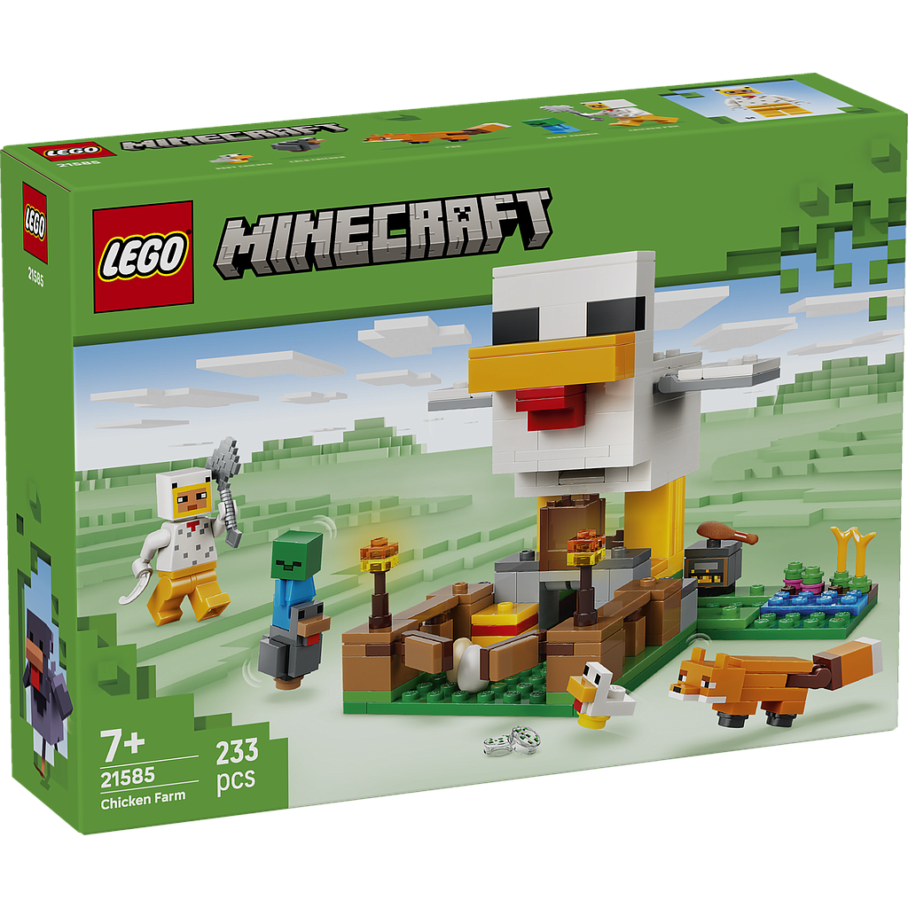LEGO Minecraft Chicken Farm