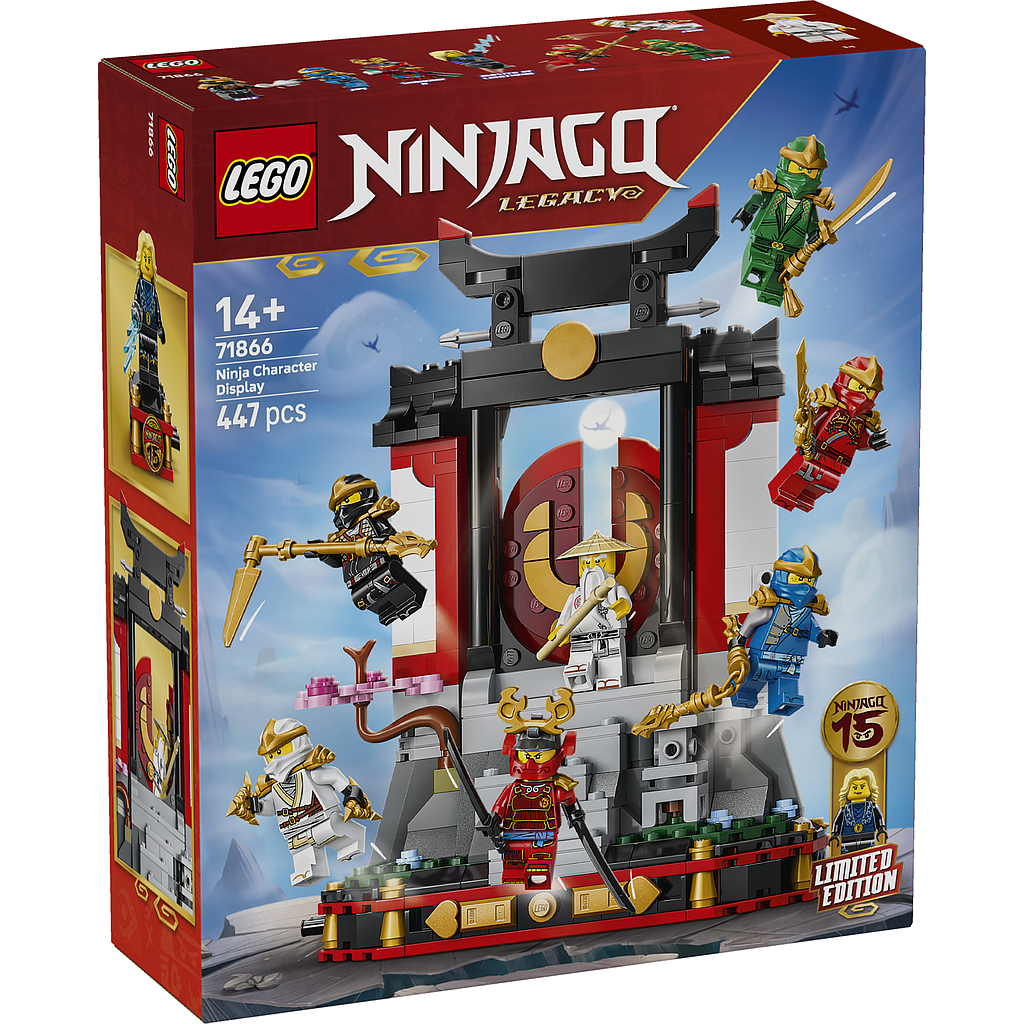 LEGO Ninjago Ninja Character Display 15th Anniversary