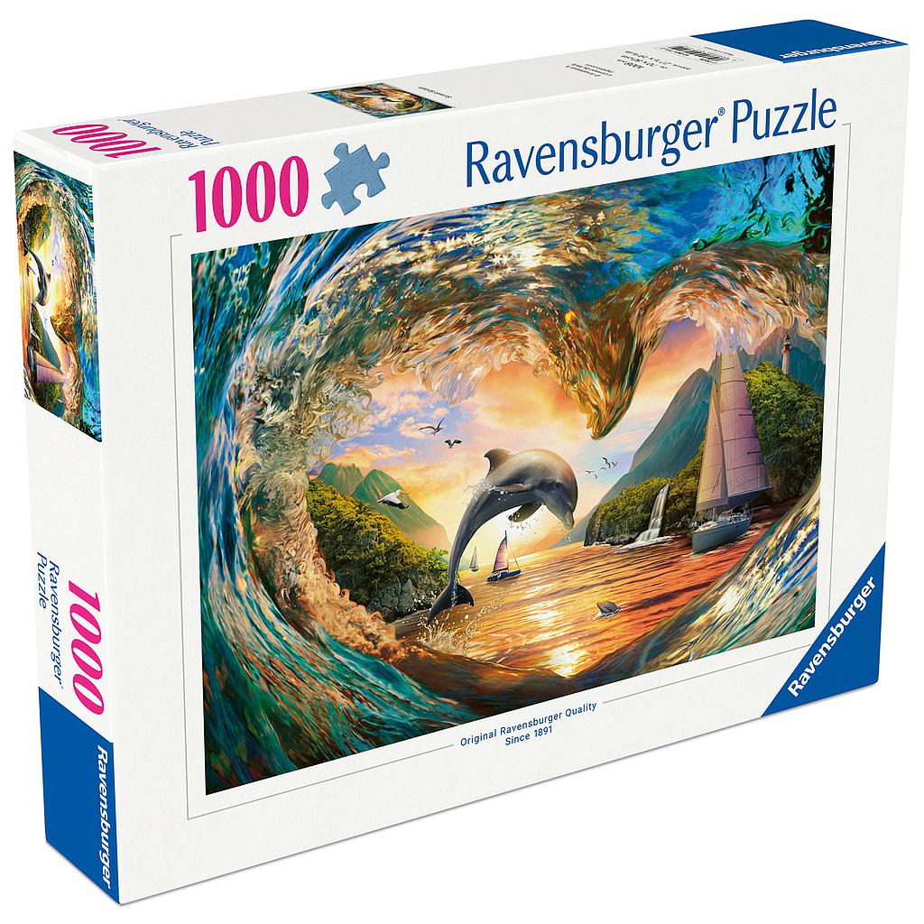 Ravensburger Puzzle 1000 Pieces: Sunset Splash