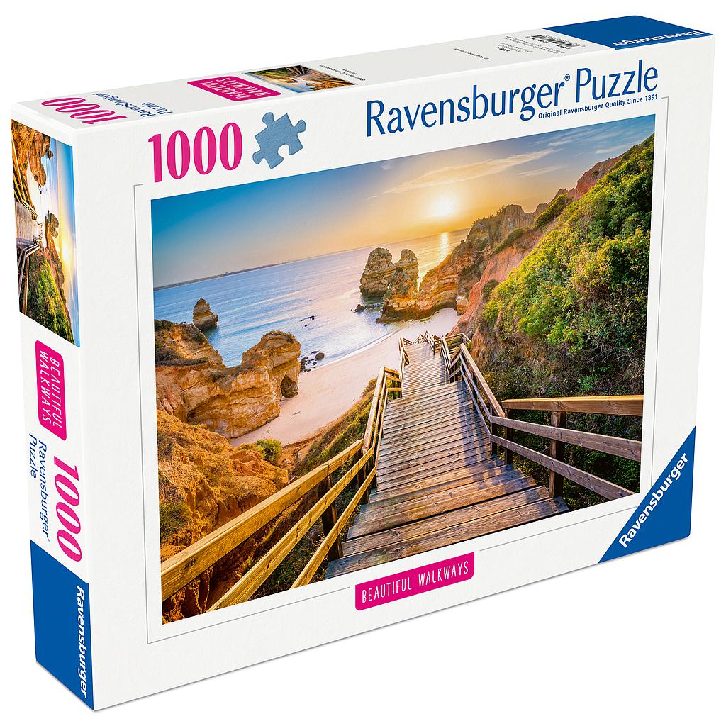 Ravensburger Puzzle 1000 Pieces: Stairway To Camilo Beach