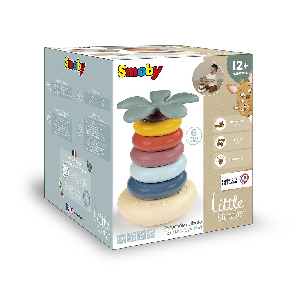 Smoby Roly Poly Pyramid - colorful