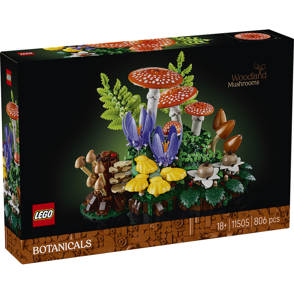 LEGO Botanicals Woodland Mushrooms