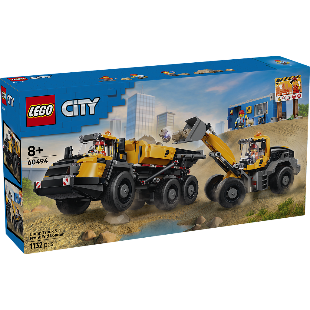 LEGO City Dump Truck & Front End Loader