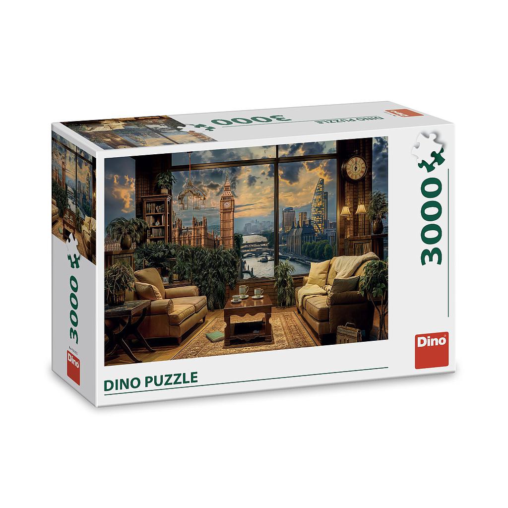 Dino Puzzle 3000 Pcs: Painted London