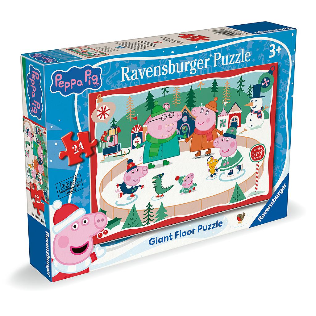 Ravensburger Puzzle 24 Pieces: Peppa Pig Ice Skating
