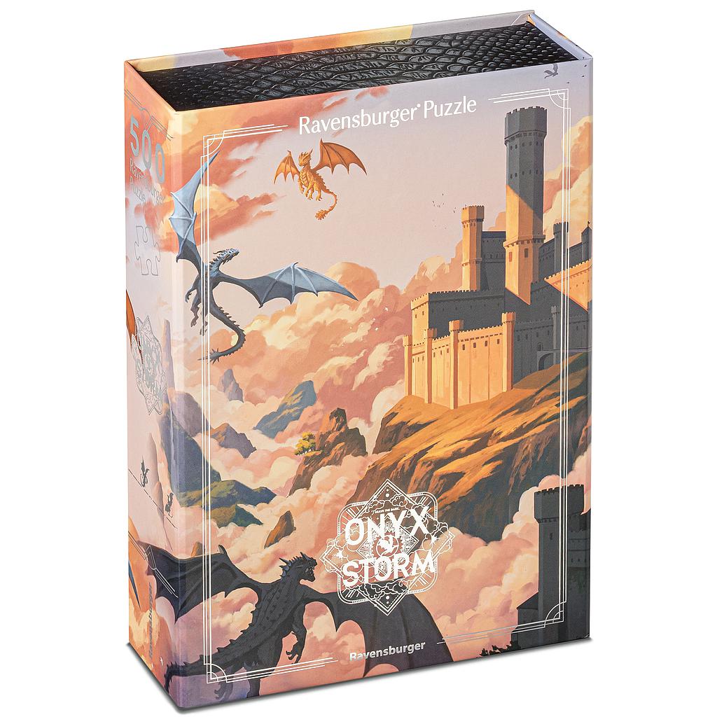 Ravensburger Puzzle 500 Pieces: Rebecca Yarros "Onyx Storm"