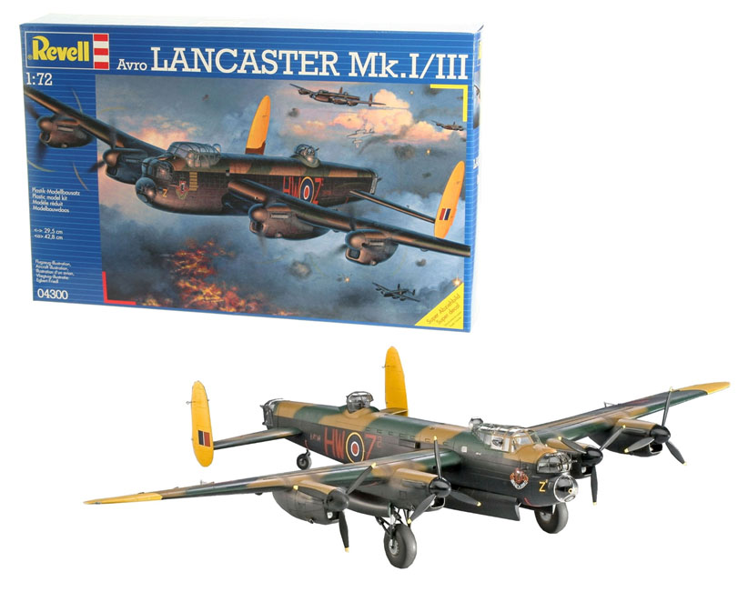 Revell Plastic Model Avro 683 Lancaster Mk.I/III 1:72