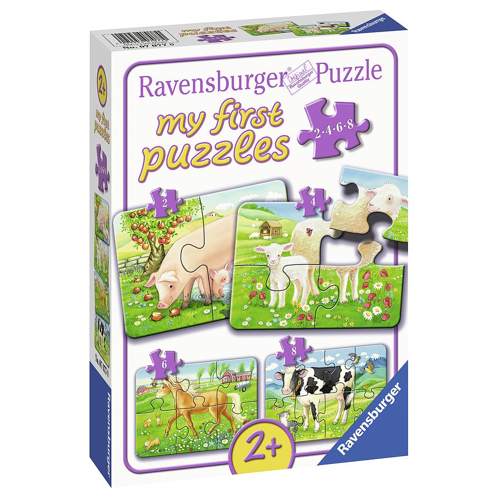 Ravensburger My First Puzzles 2-4-6-8 pc