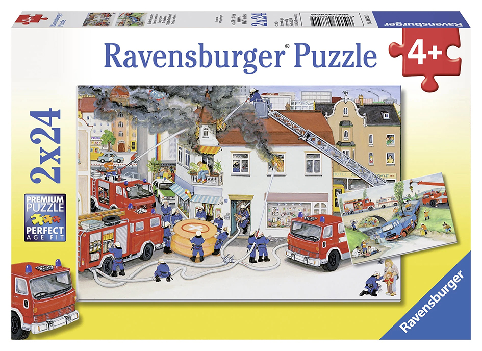 
Ravensburger Puzzle 2x24 pc Extinguishing the fire